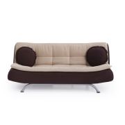 Futon Riva Üçlü Kanepe () Kahverengi-Krem