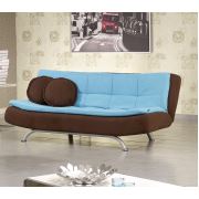 Futon Riva Üçlü Kanepe () srm991 Kahverengi-Turkuaz
