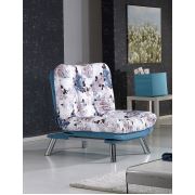 Futon Marmaris Tekli Kanepe () Turkuaz Desenli