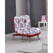 Futon Marmaris Tekli Kanepe () Kırmızı Desenli