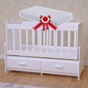Garaj Home Elegant Beşik + Yatak Beyaz