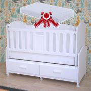 Garaj Home Defne 60x120 Asansörlü Beşik - Yatak