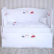 Garaj Home Trafik Uyku Seti Beyaz 70x130 cm