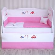 Garaj Home Trafik Uyku Seti Pembe 70x130 cm