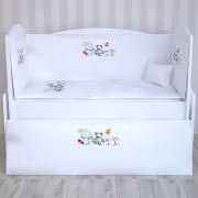 Garaj Home Mantar Ayıcıklı Uyku Seti Beyaz 70x130 cm