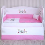 Garaj Home Mantar Ayıcıklı Uyku Seti Pembe 70x130 cm