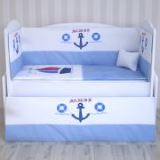 Garaj Home Denizci Uyku Seti Mavi 70x130 cm