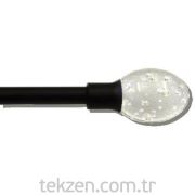 Stılgarn 10007949 Rustik Korniş 16mm-120 Cm Siyah