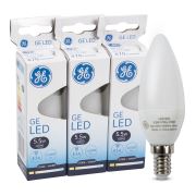 GE 3'lü Paket Led Mum Ampul 5,5W Sarı Işık
