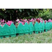 Dekoratif Bahçe Çiti Yeşil (17cm x 8 Adet) vbnm78