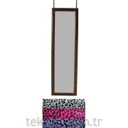 Askılı Ayna Leopar Desenli 30*120 CM