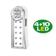 Goldmaster LAM-841 Şarjlı Işıldak 4+10 Led