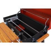 Grillmate Firebox 75 cm Kömür Yakma Sistemli Kömürlü Barbekü Mangal