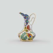 Güral Porselen El Dekoru Dekoratif 24 cm Sürahi