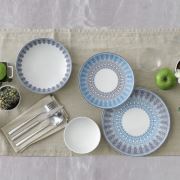Güral Porselen Daily Collection Atina 24 Parça 6 Kişilik Yemek Takımı Mavi