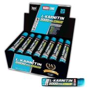 Hardline L-Karnitin Matrix 3000 Mg 20 Ampul Limon
