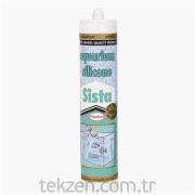 Akvaryum Sılıkonu Siyah 310ml Sısta-1638671