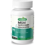 Herbina Glukozamin Sülfat Kondroitin Sülfat MSM Metilsülfonilmetan 200 Tablet x 1500 mg