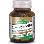 Herbina Saw Palmetto Cüce Palmiye Ekstresi 60 Kapsül