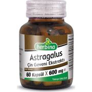 Herbina Astragalus Çin Geveni Ekstraktı 60 Kapsül x 600 mg