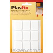 Hetaş 4076-2 Sentetik Keçe Beyaz 29 x 23 x 3 mm 9 Adet