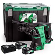 Hikoki DH36DPA 36Volt/2.5Ah Li-ion 3.0J Kömürsüz Profesyonel Şarjlı SDS-Plus Kırıcı/Delici