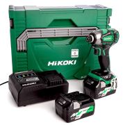 Hikoki WH36DB 36Volt/2.5Ah Li-ion Çift Akülü Kömürsüz Profesyonel Darbeli Tornavida