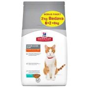 Hills Science Plan Ton Balıklı Kısırlaştırılmış Yetişkin Kedi Maması 6+2 Kg Bonus Paket