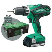 Hitachi DS18DJL 18Volt/3,0Ah Li-ion Çift Akülü Profesyonel Vidalama