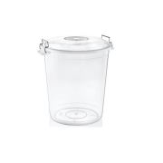 Hobby Life Plastik 2 No Şeffaf Kilitli Bakliyat Kovası (22lt) 11304