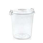 Hobby Life Plastik 3 No Şeffaf Kilitli Bakliyat Kovası (45lt) 11305