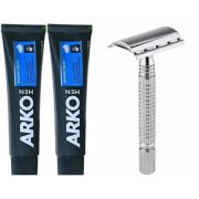 Arko Men Comfort 2 Adet Traş Kremi Tıraş Bıçağı Jilet Seti 712903