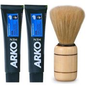 Arko Men Cool 2 Adet Traş Kremi Traş Fırçası Seti 712663