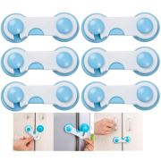 HomeCare 6 Adet Bebek Çocuk Koruma Dolap Kilidi Geçmeli 711889
