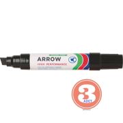 MasterCare Arrow 3 lü Kesik Uç Kırmızı Koli Kalemi 427668