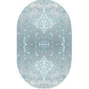 Homex Dijital Saçaklı Oval Halı 1016 50x80 cm