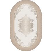 Homex Dijital Saçaklı Oval Halı 1037 80x150 cm