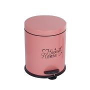 Homex 5Lt Pedallı Çöp Kovası-Pembe