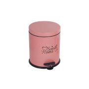 Homex 3Lt Pedallı Çöp Kovası-Pembe
