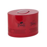 Homex 2 Bölmeli Oval Patates/Soğan Kutusu-Kırmızı