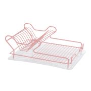 Homex Paslanmaz Tel Bulaşıklık-Pembe