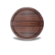 Homex 33 cm Yuvarlak Kaymaz Tepsi