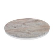 Homex Desenli 33 cm Mat Yuvarlak Sunum Pano