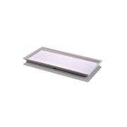 Homex Pastane Sunum Tabağı - 35x18 cm - Beyaz