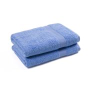 Homex 2'li 70x140 cm Banyo Havlusu-Mavi