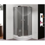 Hydrocabin Elit 813 F 80x80 Füme 5 mm Oval Kabin 190 cm