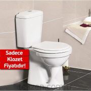 Rainbow Klozet Alttan Çıkışlı 65x36x40cm Beyaz