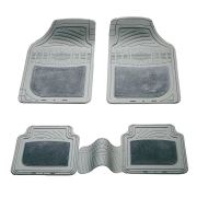 Halılı Kauçuk Oto Paspas Takımı Gri OTDM00594