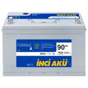 İnci Akü 12 V 90 Ah FormulA Asia
