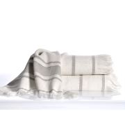 İrya Duru Bambu Peştemal Beyaz 80x160 cm